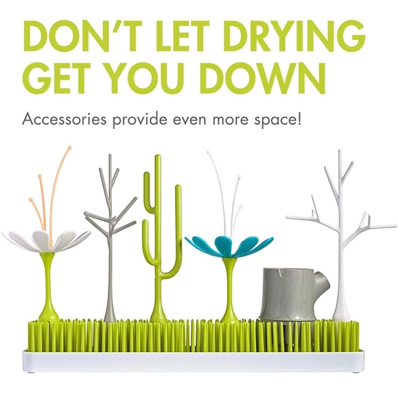 BOON Drying Rack, Green EUC - Picture 7 of 8